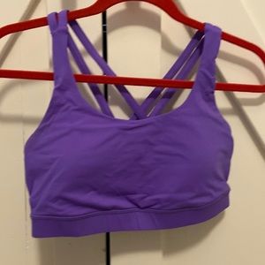 Lululemon Purple Sports Bra. Size 8.